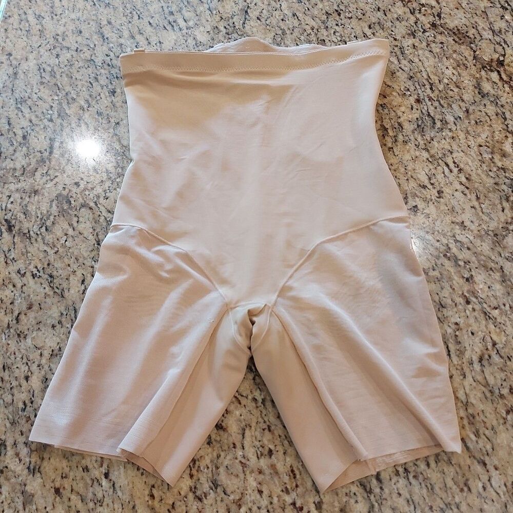 HONEYLOVE SuperPower Short Women's Slimming Shapewear Sand Sculptwear Size XL